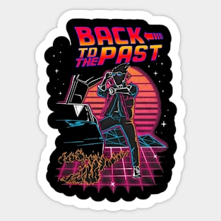 Back to the Past Retro Sticker